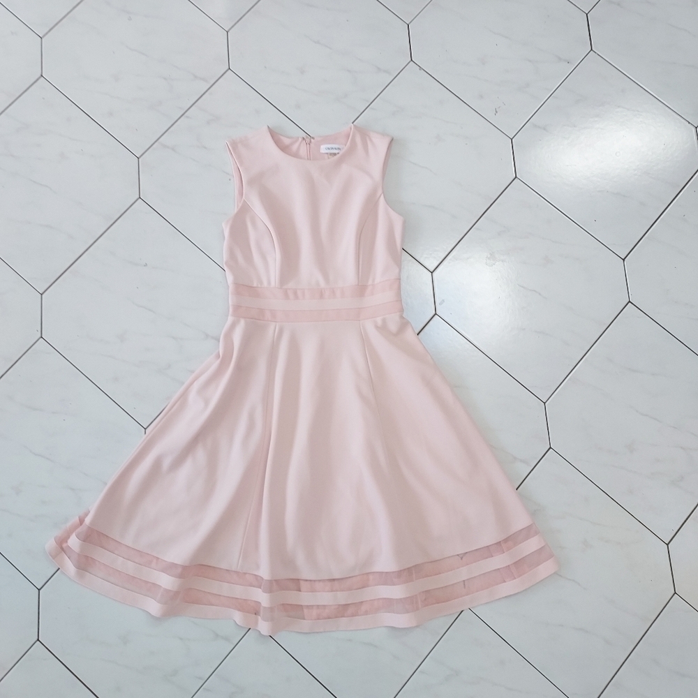 Calvin Klein Blush Pink Dress Size 2